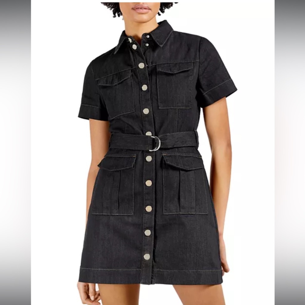 Ted Baker Denim Button-Up Dress
